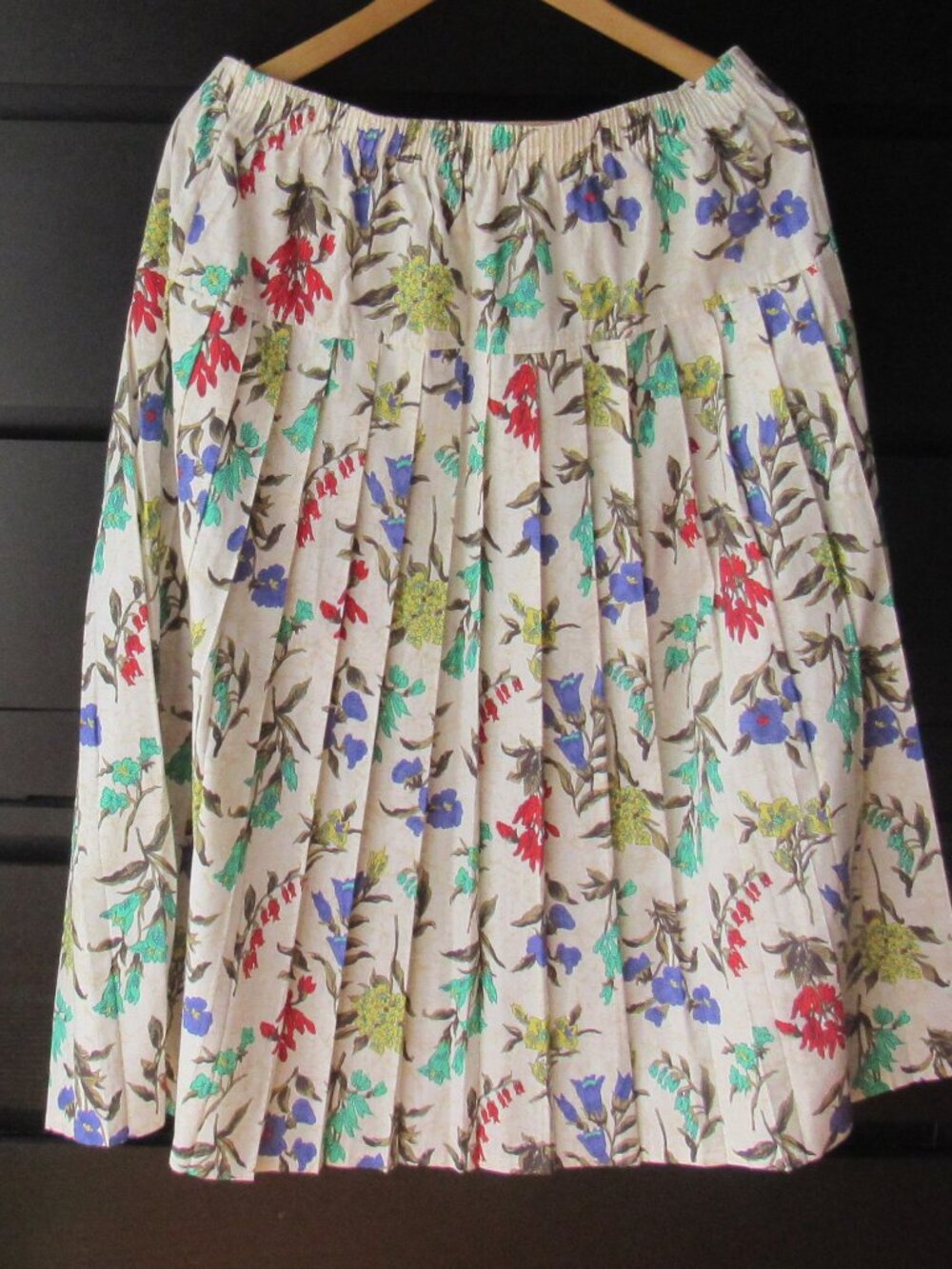 Vintage Katesport Sheila Wiener 2 Piece Ladies Summer Skirt Set Size 17/18 V422 - Picture 7 of 11